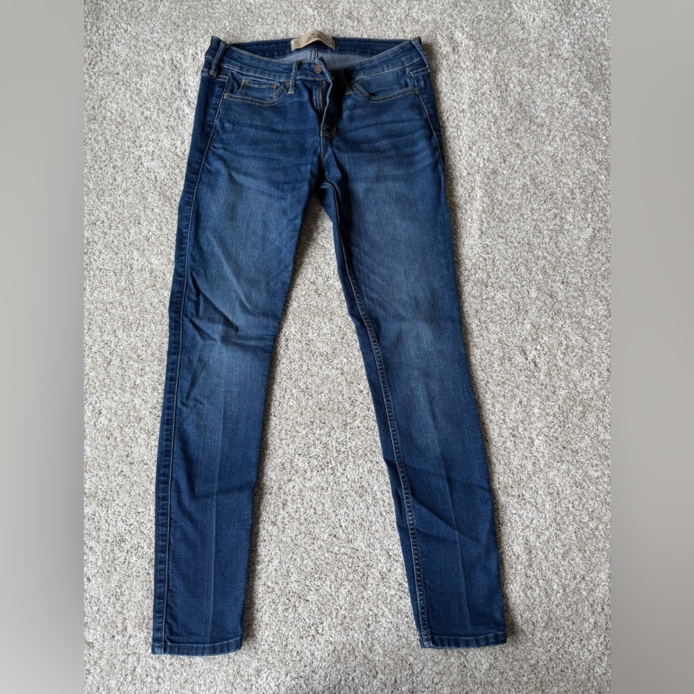 Hollister Dark Blue Skinny Jeans